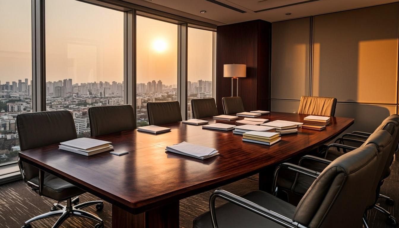 Arfa Law Associates law office interior in Lahore, Pakistan